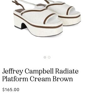 Jeffrey Campbell Radiate platforms. NIB w/tags. Retail 165.‎ Perfect condition